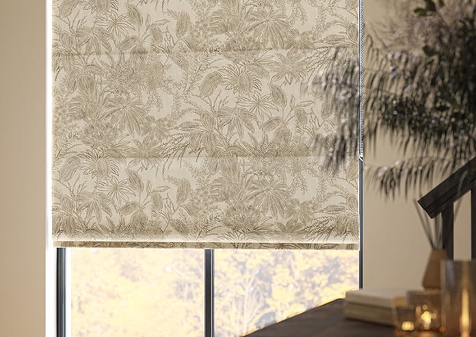 Maui, Hessian - Motorised Roman Blind - Image 5